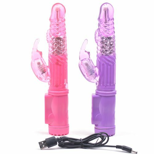 USB Rechargeable Multi-Speed Rabbit G-Spot Vibrator USB Rechargeable Multi-Speed Rabbit G-Spot Vibrator