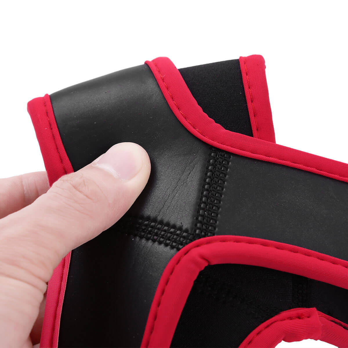Fetish Play Neoprene Bulldog Style BDSM Chest Harness Red 6
